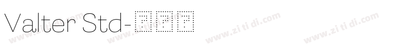 Valter Std字体转换